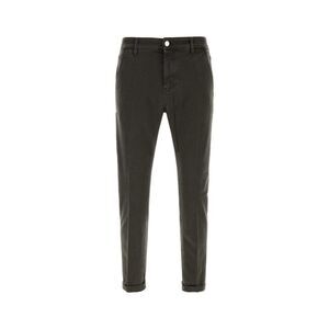 Pt Torino Men Charcoal Stretch Denim Jeans